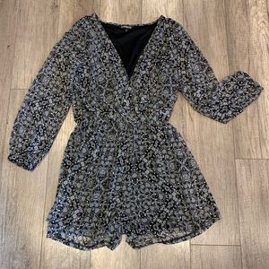 Express Romper with Long Sleeves